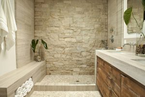 modern reclaimed wood bathroom vanity - Copy